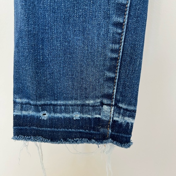 Madewell Jeans, medium blue, rise 10” Skinny, size 23 - Picture 3 of 9